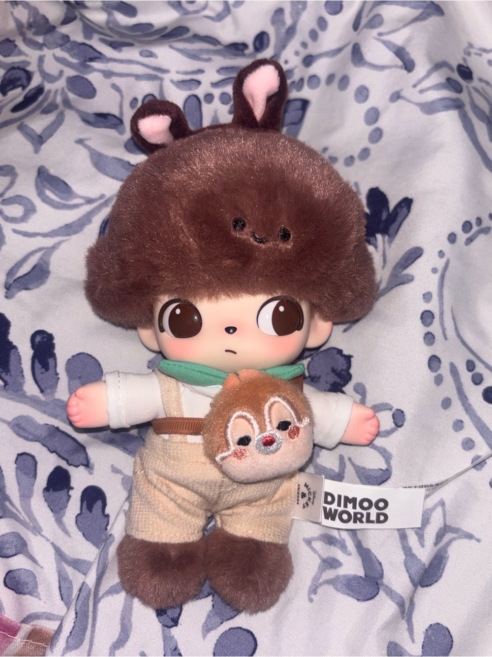 Dimoo World Chip N Dale Plush Pendant
